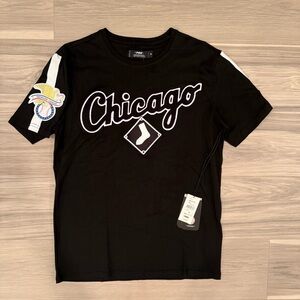 Black Chicago White Sox Pro Standard Patch T-Shirt